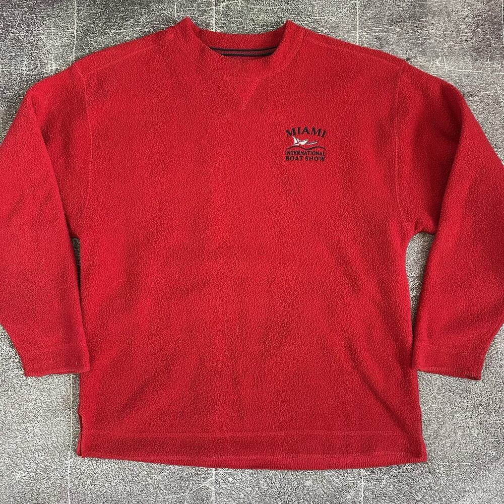 Men's Vintage 90's GEAR Miami International Boat Show Crewneck Sweatshirt Sz M